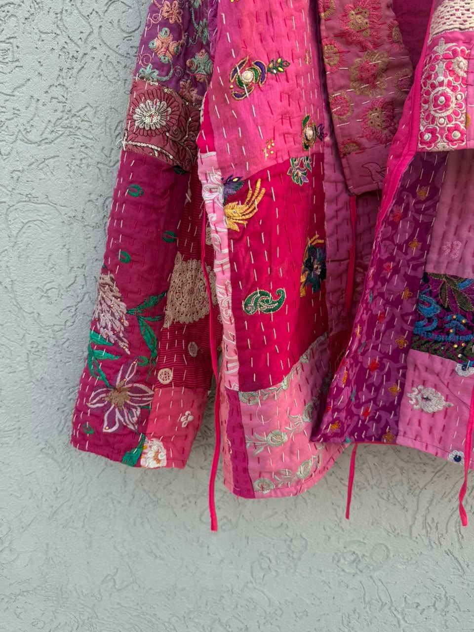 1 OF 1 Vintage Patchworked Kimono Jacket - 16