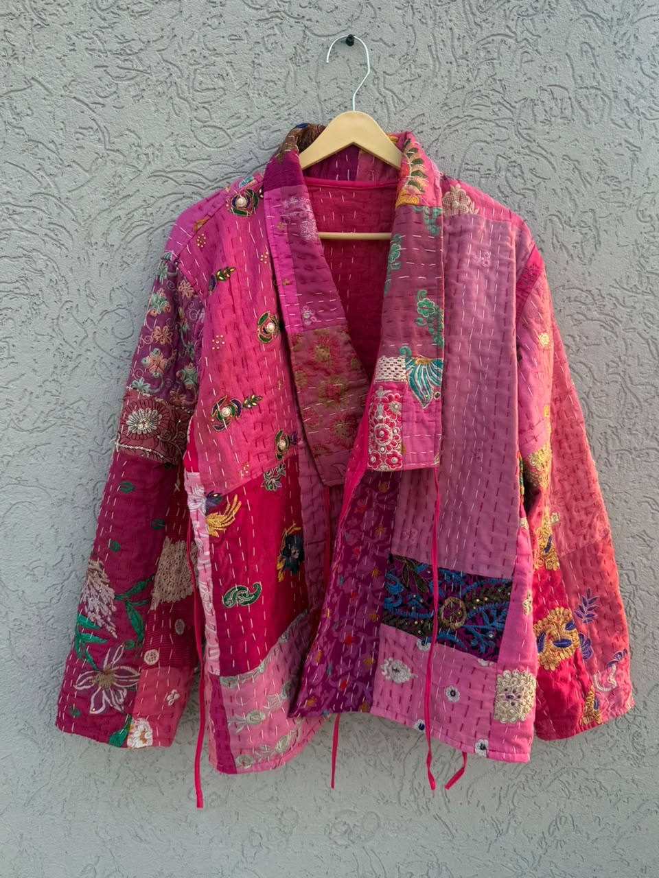 1 OF 1 Vintage Patchworked Kimono Jacket - 16