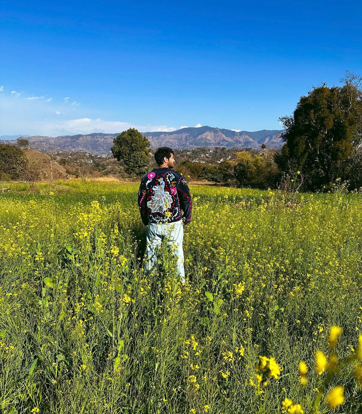 Vintage Velvet Embroidery jacket