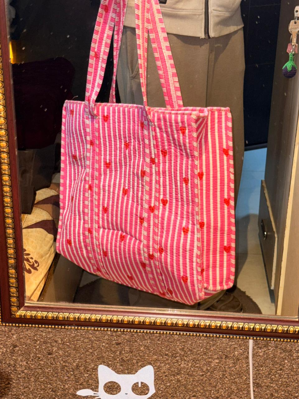 Pintresty Heats Reworked Tote bag large