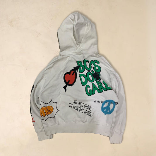 Zara Y2K boxy hoodie