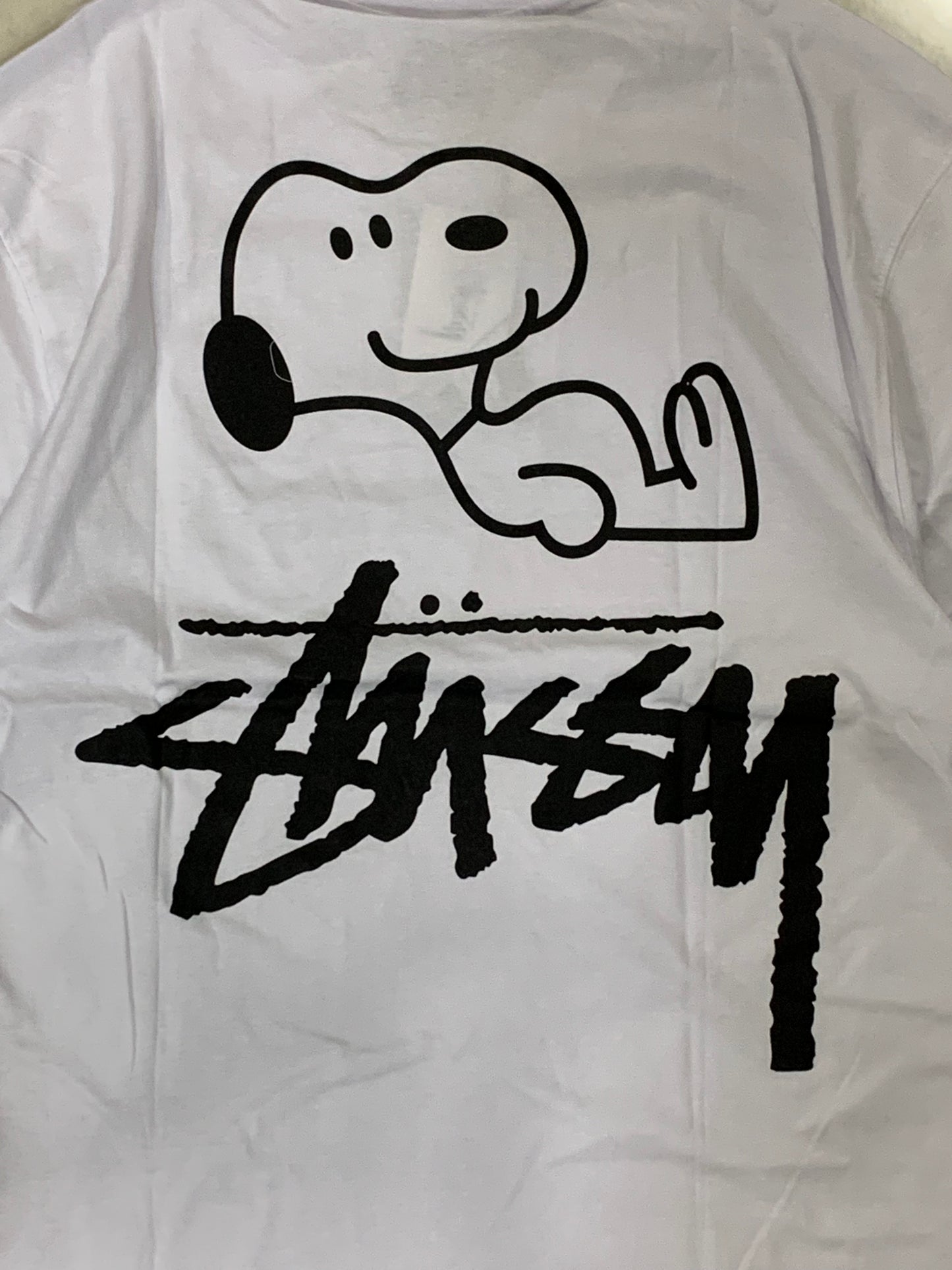 stussy x peanuts tee