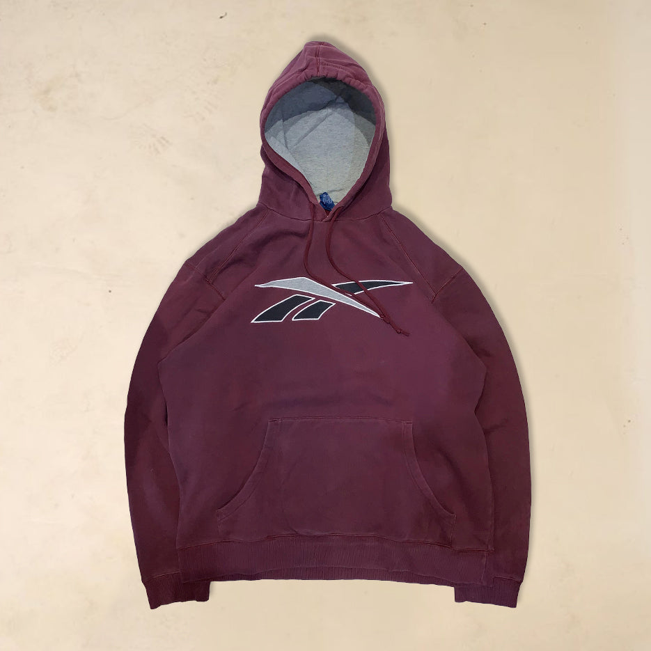 90's Vintage reebok hoodie