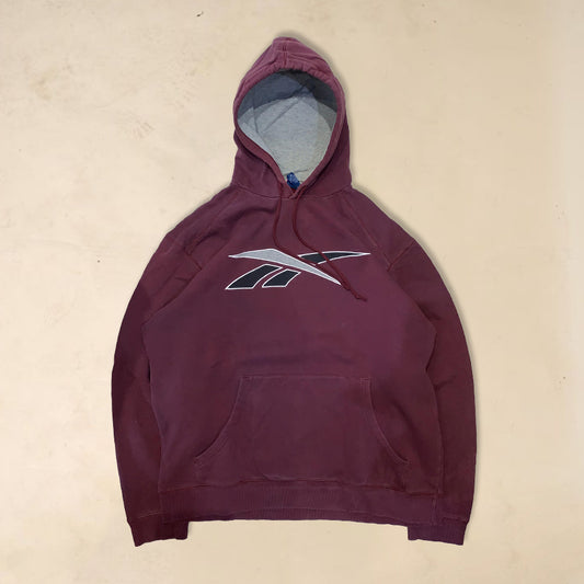 90's Vintage reebok hoodie